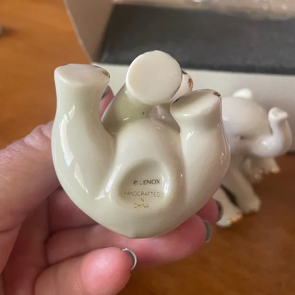 Lenox Cream and Gold Animal Figurines - Picture 2 of 5